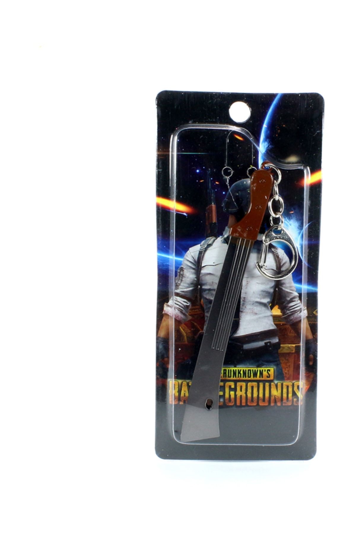 Modaroma-Pubg Silver Color Machete Keychain 2
