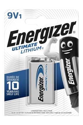 Energizer Ultimate Lithium 9V Tekli Pil 7638900332872