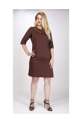 Kadın Kahverengi Elbise 5098-12-1028