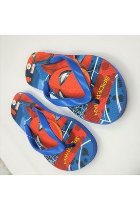 Erkek Çocuk Mavi Spiderman Disney Lisanslı Parmak Arası Terlik 10456