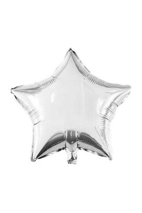 Gümüş Yıldız Folyo Balon 45cm