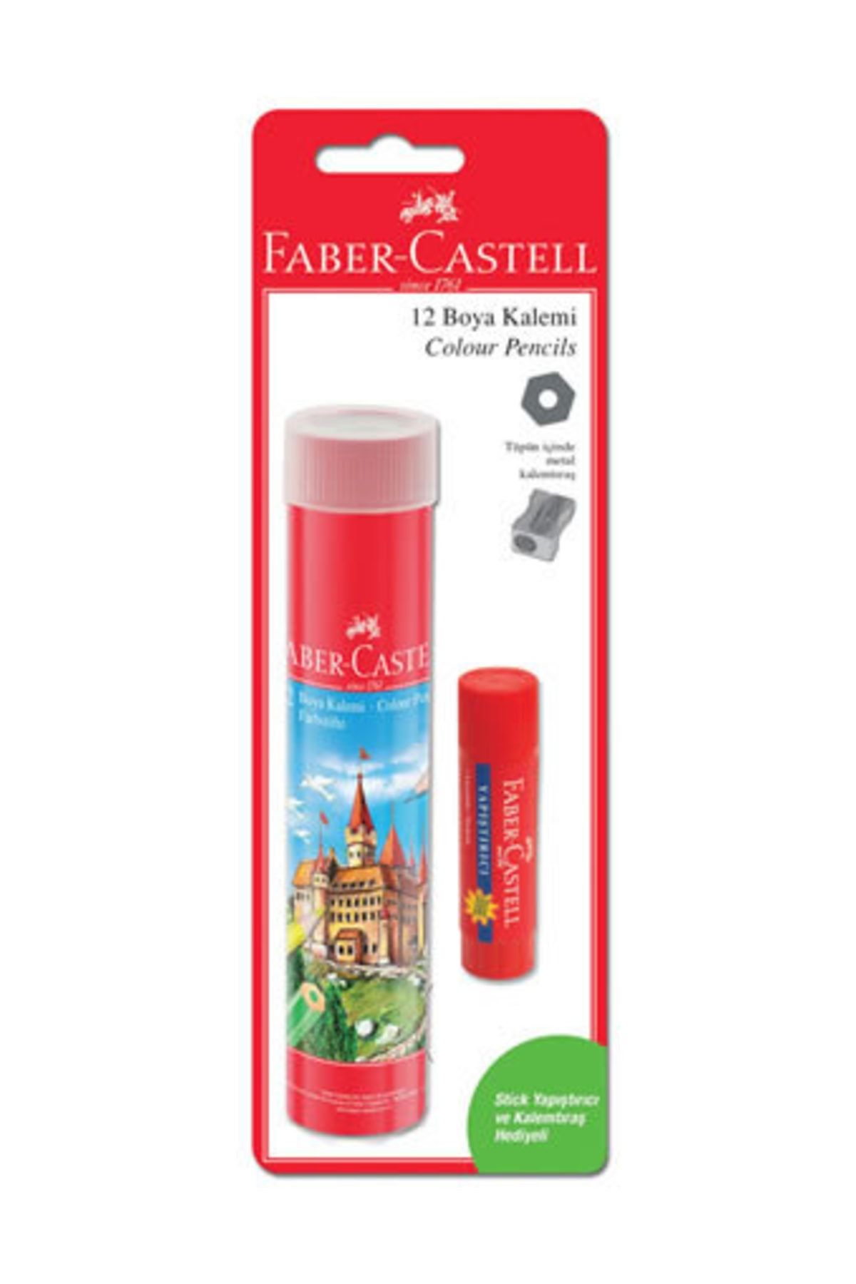 Faber Castell لوله رنگ خشک 12 ست جدید 37052595
