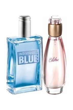 Celebre Edt 50 Ml Kadın Parfüm Ve Individual Blue Edt 100 Ml Erkek Parfüm 2 Li Set setc28870