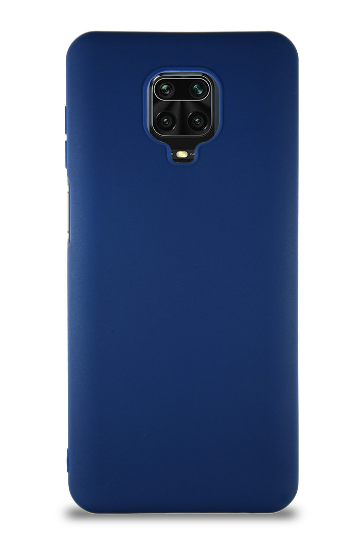 Xiaomi Redmi Note 9S Soft Premier Renkli Silikon Kapak - Lacivert