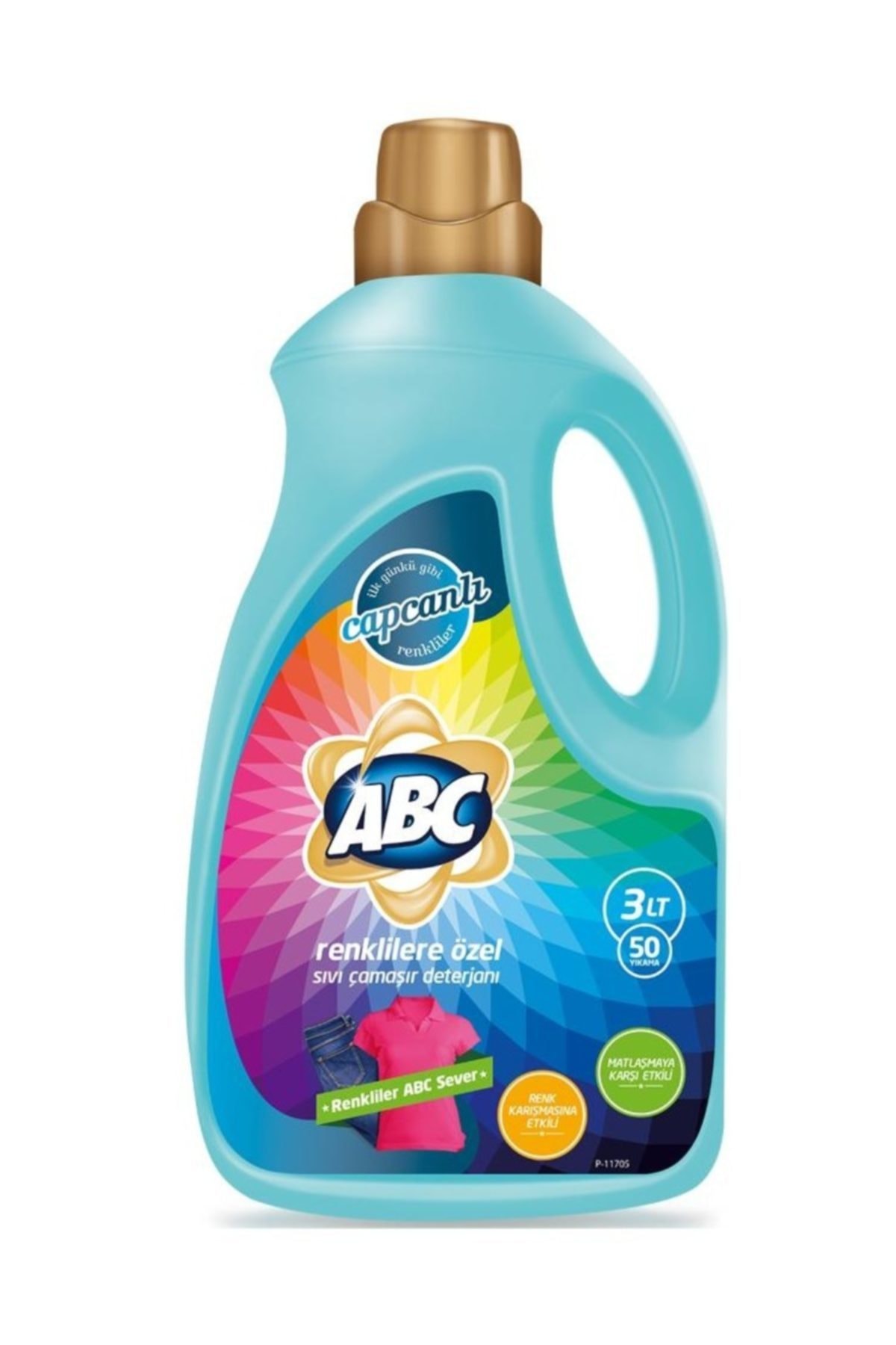 ABC Sıvı Çamaşır Deterjanı Renklilere Özel 3 Lt 2 Adet
