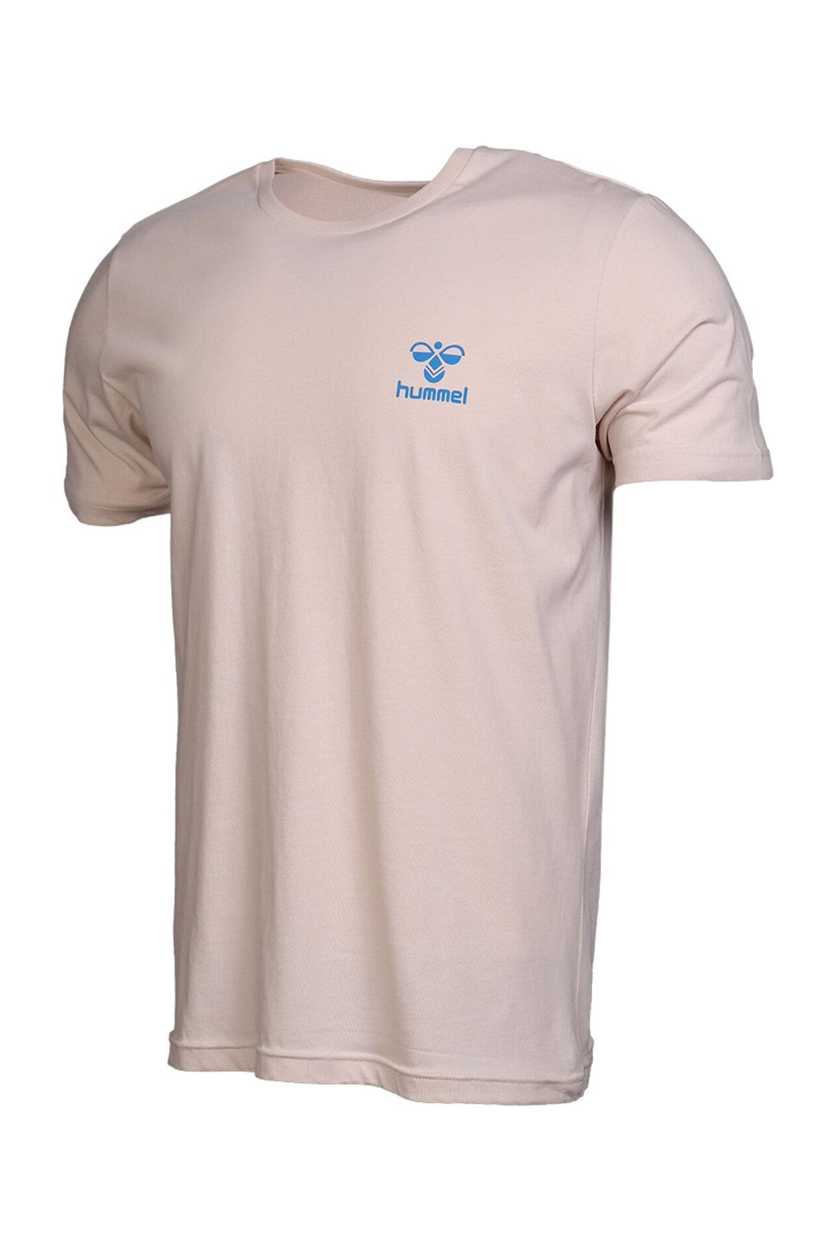 HUMMEL Kevins - Beige Short Men\'s T-Shirt - Sleeve Trendyol