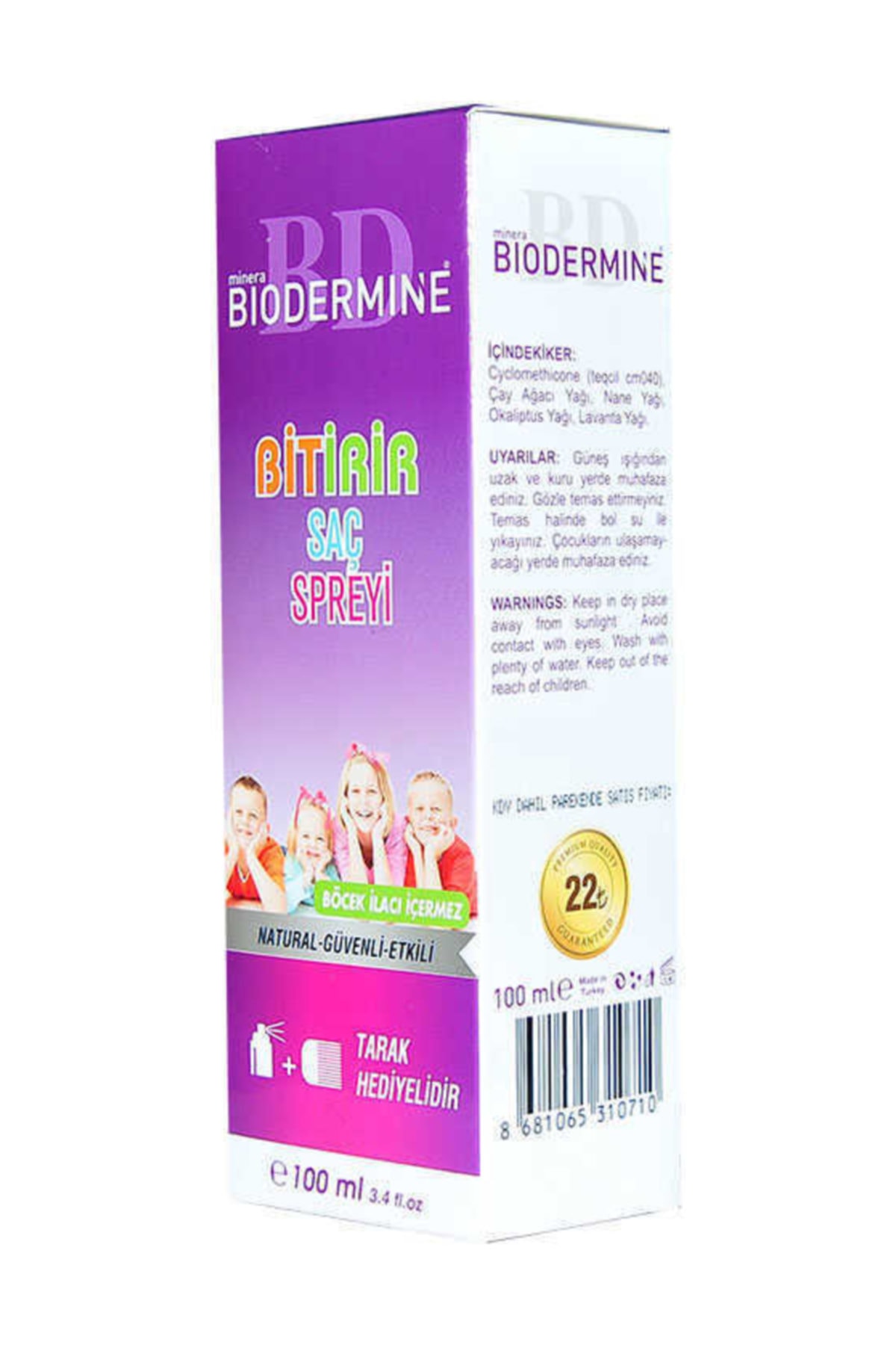 Bitirir Saç Spreyi 100 ml  8681065310710t1 — تصویر 5 از 5