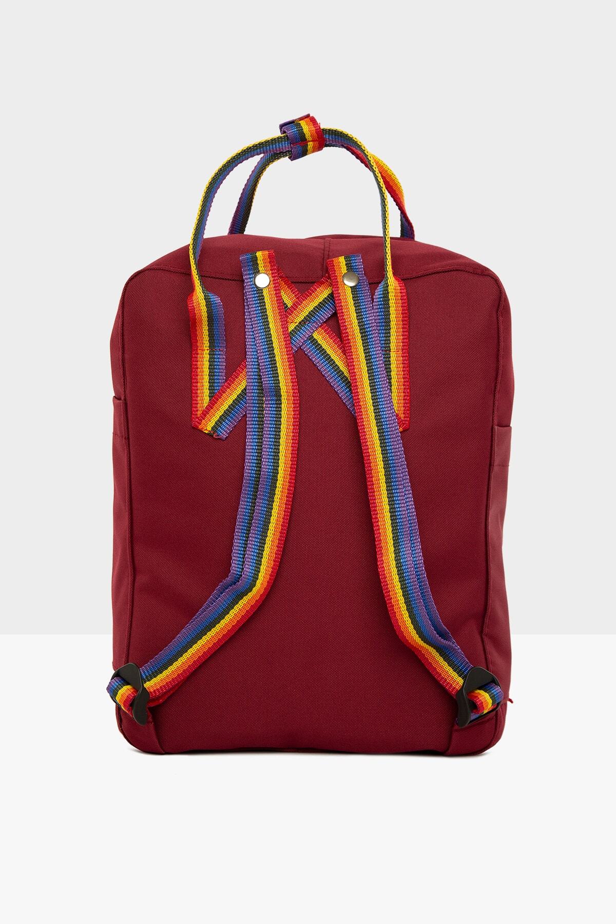 کوله پشتی زنانه بورگوندی Bagmori | M000004098 اورجینال - تصویر 4