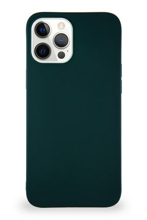 Apple Iphone 12 Pro Max Kılıf Soft Premier Renkli Silikon Kapak - Yeşil CA_SOFTPRE_İP12PROMAX