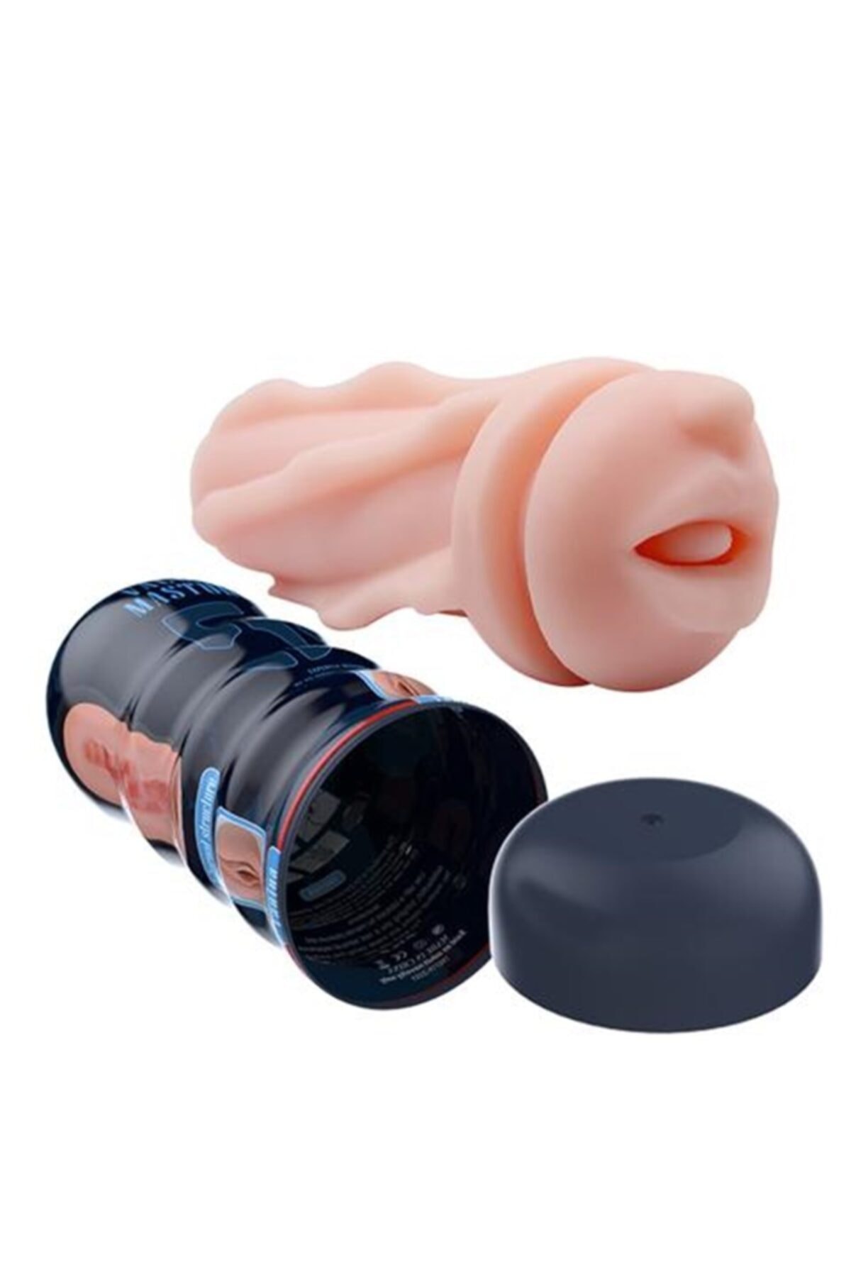 Gerçekçi Doku Realistik Suni Oral Mastürbatör 18 cm