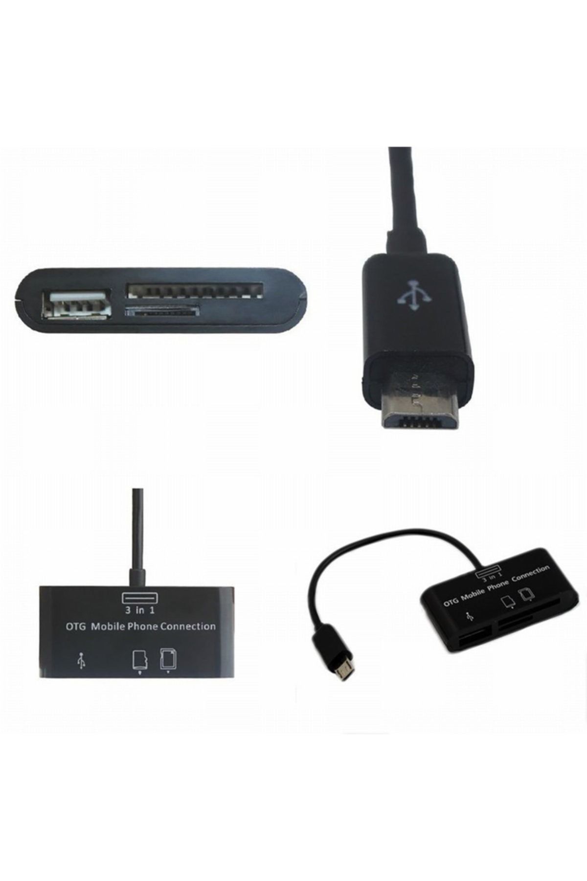 Streak-Micro Usb 3 In 1 Sd Tf Card Reader Otg Data Transmitter 6