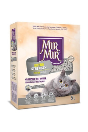 mir mir bentonit ekstra guclu kutu kedi kumu 5 lt fiyati yorumlari trendyol