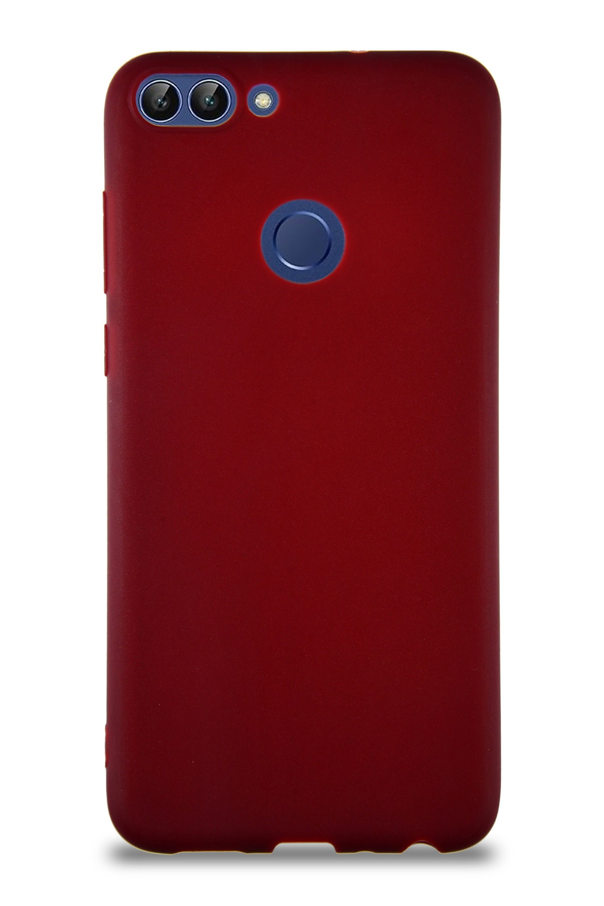 Huawei P Smart Soft Premier Renkli Silikon Kapak - Mürdüm