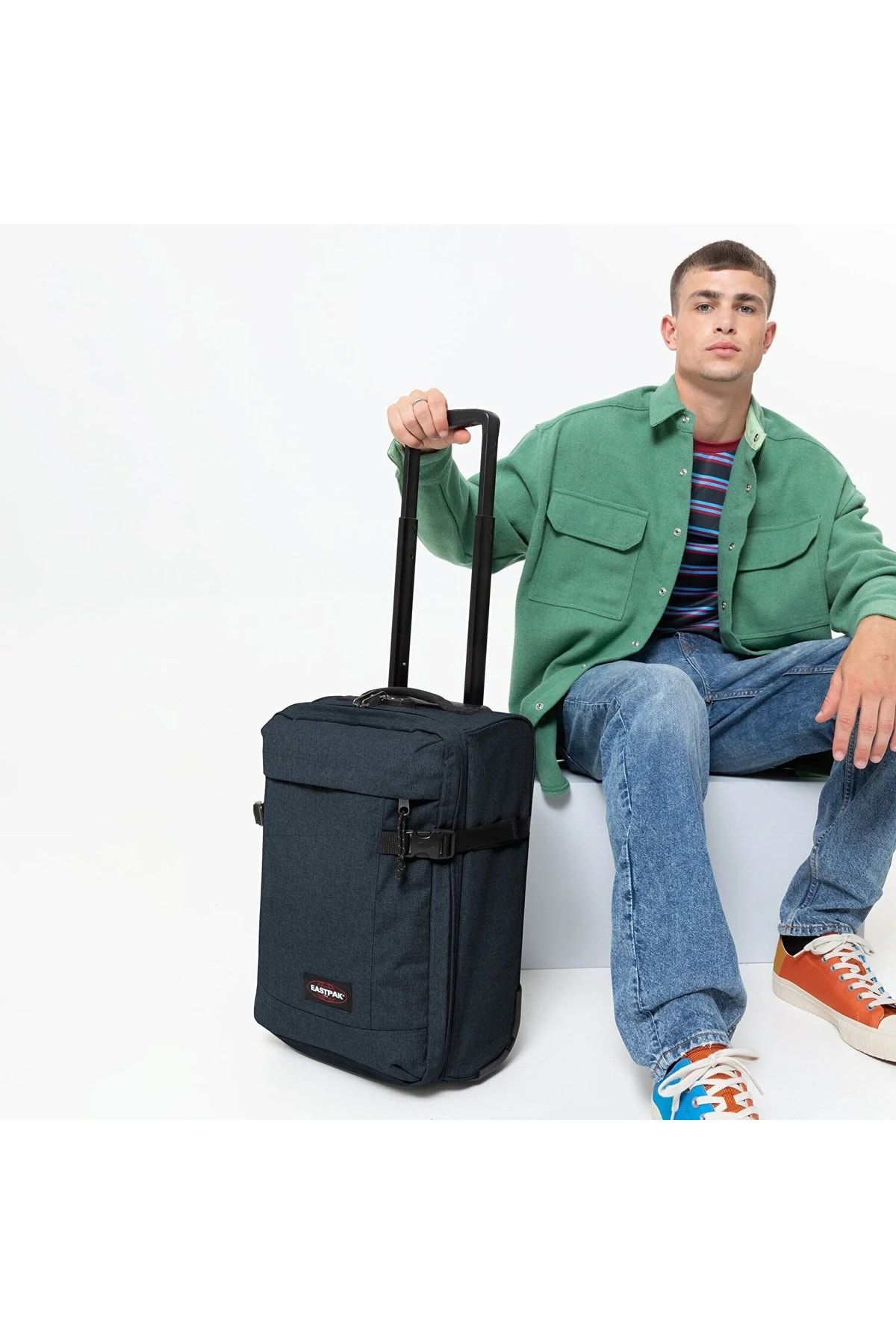 چمدان و ساک آبی مردانه زنانه XXS ضمیمه اورجینال Eastpak