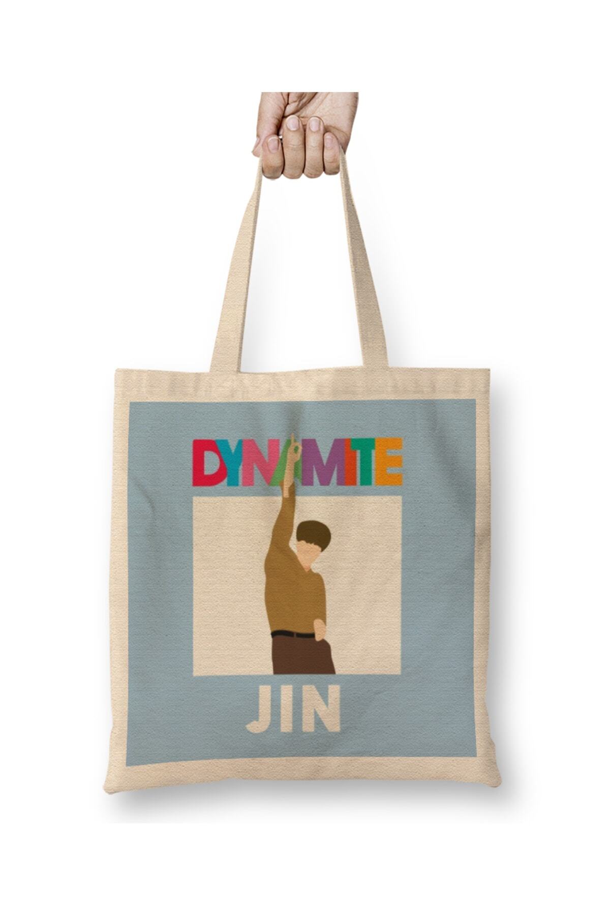 Baskı Dükkanı Bts Dynamite Jin Tote Bag Long Handle- Trendyol