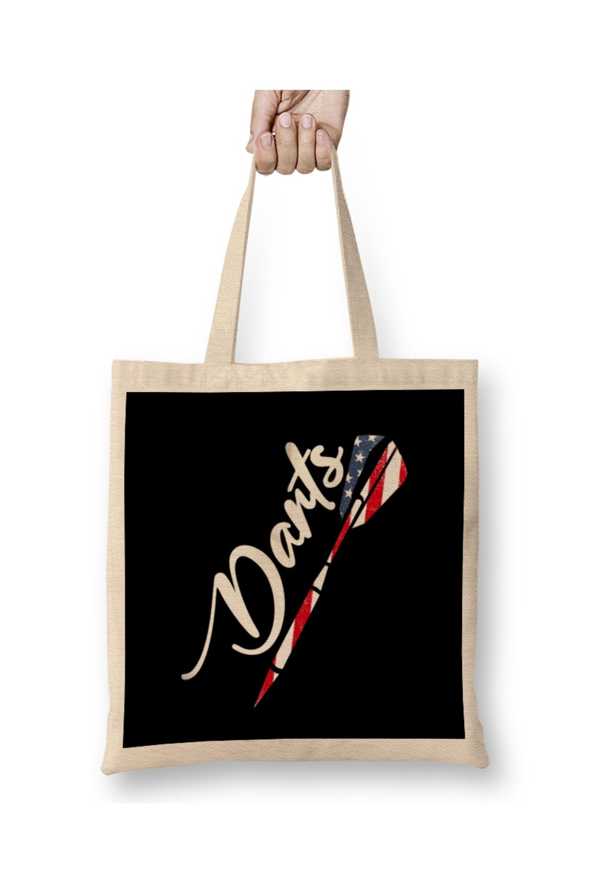 Bask D kkan Darts Player USA American Flag Dartboard Dart