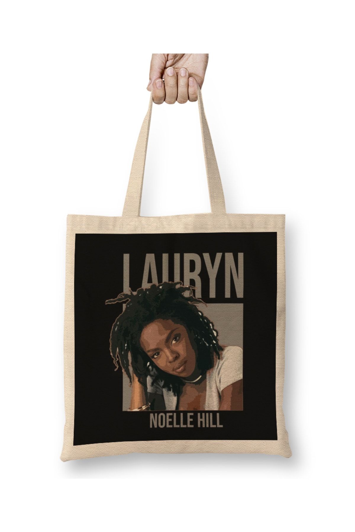 Baskı Dükkanı Geantă Din Pânză Lauryn Hill Cu Mâner Lung Unisex - One Size