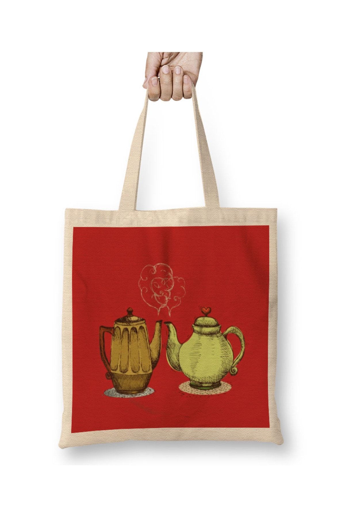 Baskı Dükkanı Citat De Cadou Pentru Iubitor De Artă Pentru Băuturi Amuzante De Cafea - Geantă Vintage Retro Din Pânză Cu Mâner Lung Unisex - Mărime