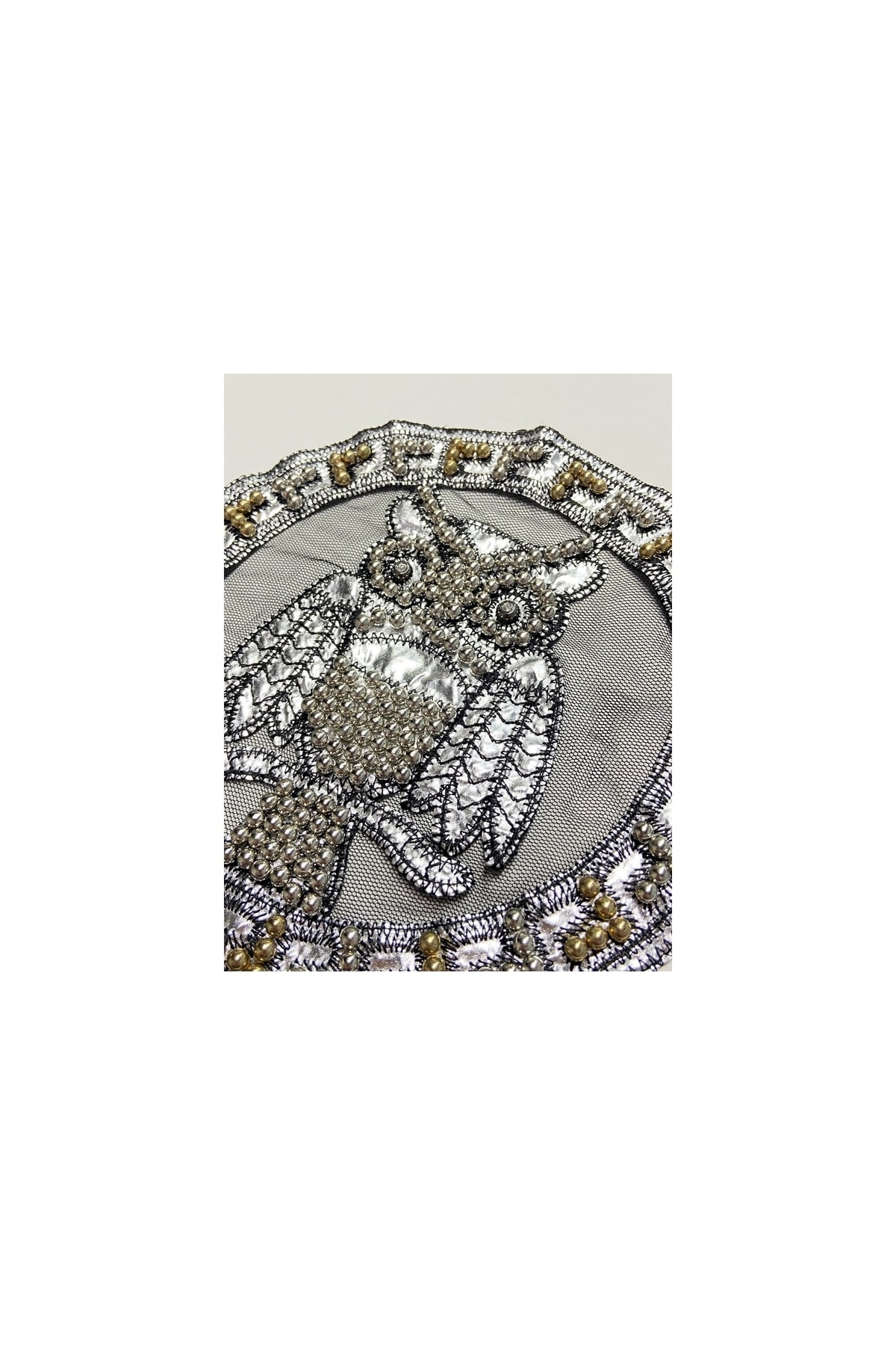 Owl Model Large Size Crest / Beaded Crest