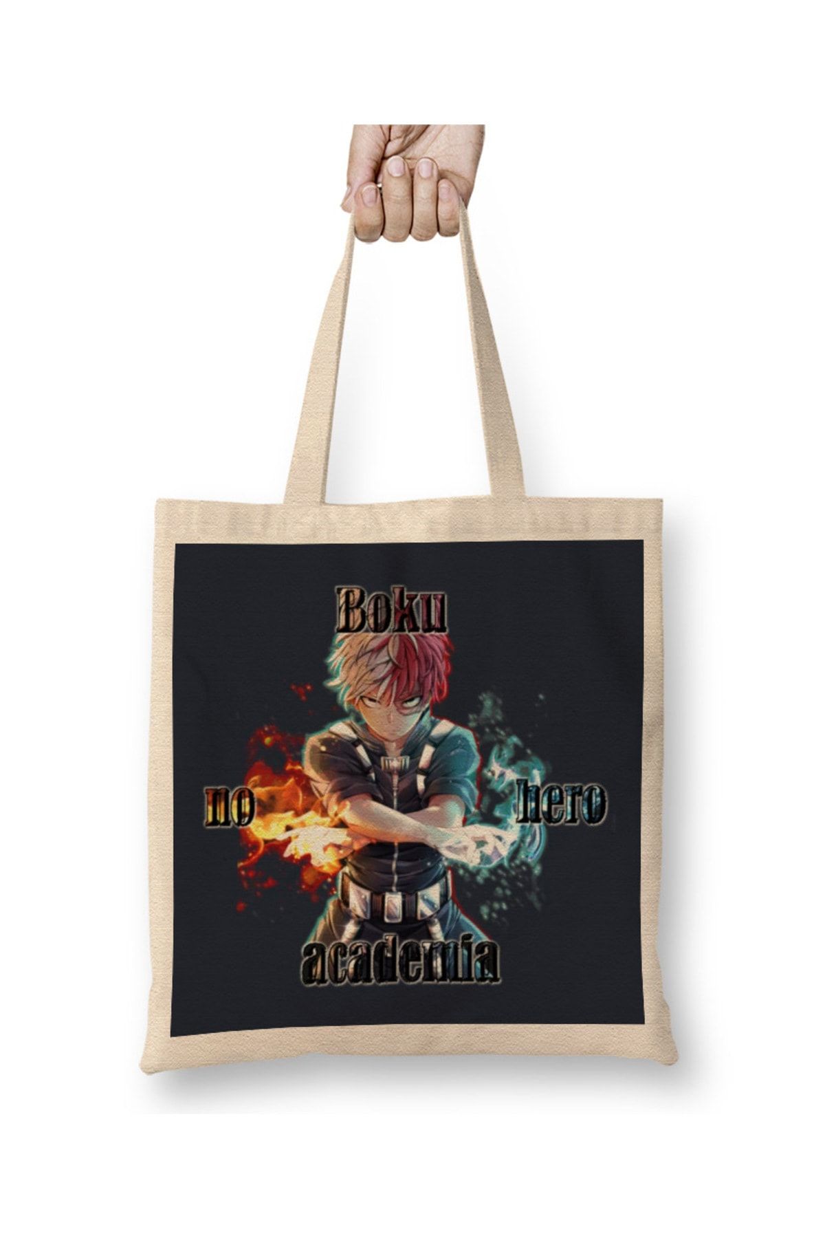 Baskı Dükkanı Geantă Din Pânză Attack On Titan Killers Cu Mâner Lung Unisex - One Size