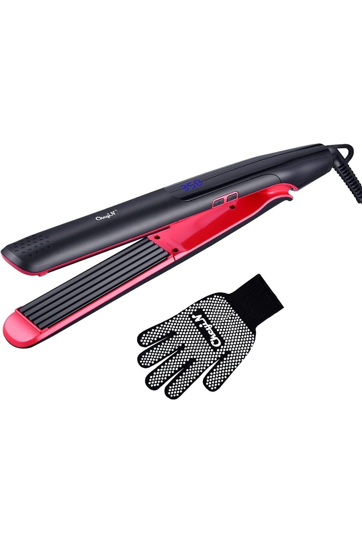 Ckeyin Hair Straightener Black Ceramic Plate