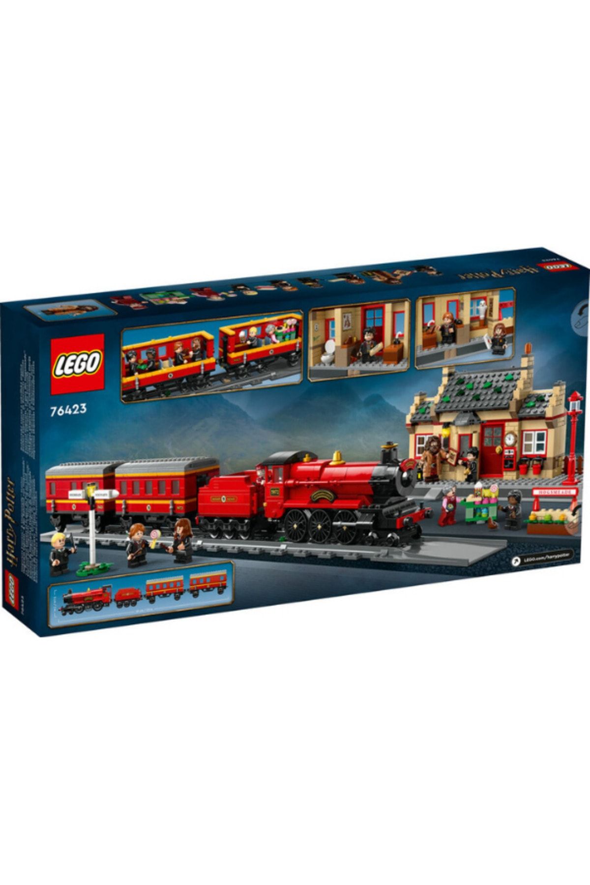 LEGO 76423 LEGO® Harry Potter™ Hogwarts Express and Hogsmeade™ Station 1074 Pieces Ages 8+