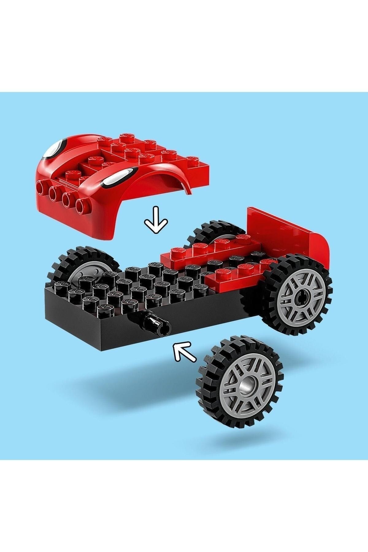 گیم‌فان® مجموعه اسباب‌بازی خلاقانه ماشین مرد عنکبوتی و دکتر آکتاپوس (۴۸ تکه)