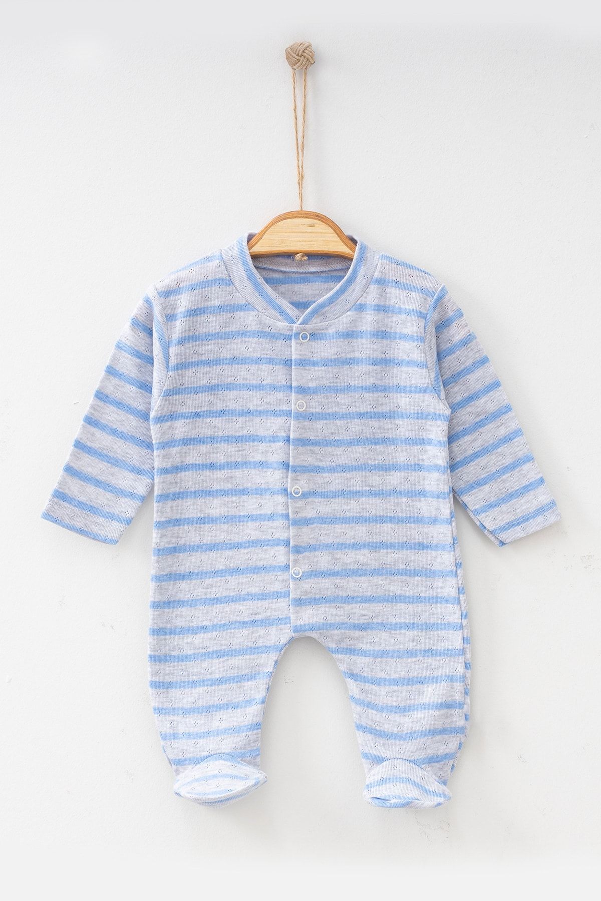 Cotton hotsell striped jumpsuit