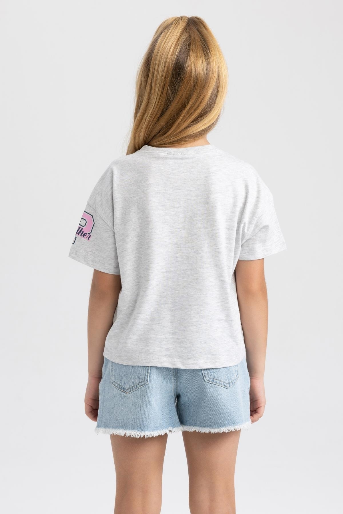 تیشرت دخترانه دفاکتو Defacto اورجینال دخترانه کد کالا A8555A823HS - تصویر 4