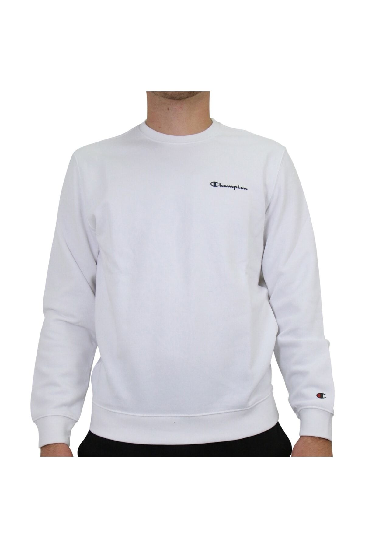 Champion Sweatshirt - Trendyol - Weiß Fit - Regular