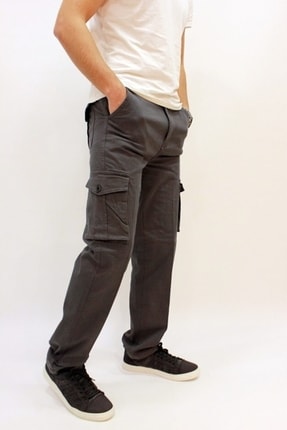 butiksinope Erkek Gri Kargo Pantolon