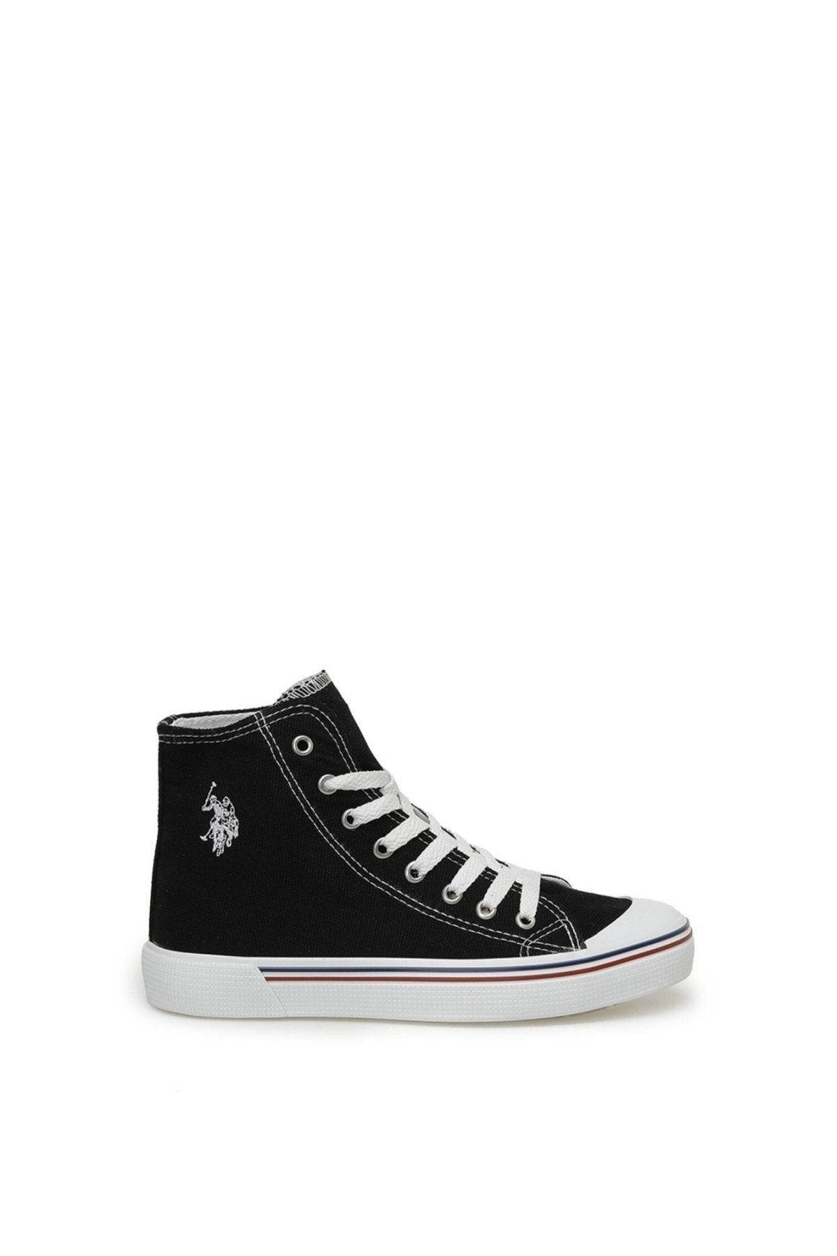 اسنیکر مشکی زنانه کفش ورزشی سیاه 3FX HIGH U.S. Polo Assn.