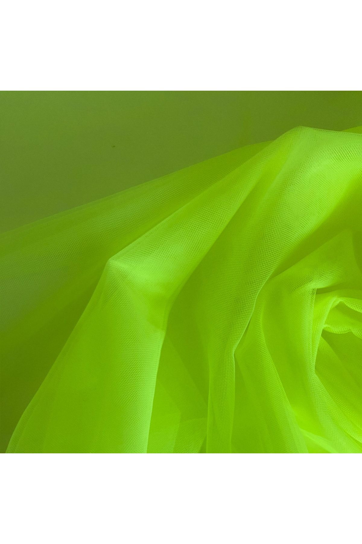 Akteks-Crystal Tulle Yellow (3 Meters Width) 2