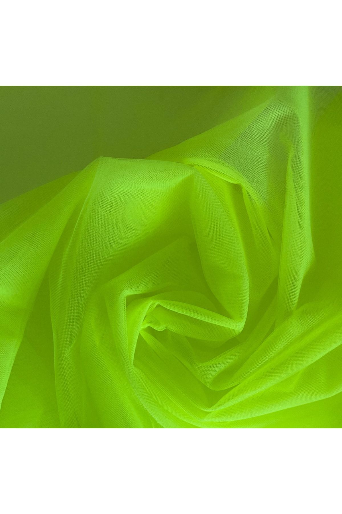 Akteks-Crystal Tulle Yellow (3 Meters Width) 3