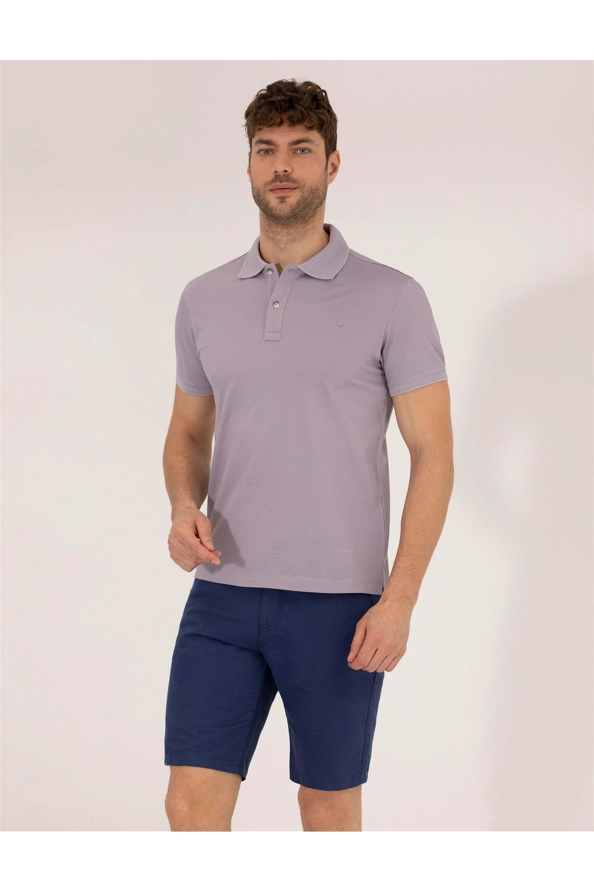 تیشرت یقه پلو مردانه راسته آستین کوتاه | پیر کاردین Pierre Cardin G021SZ011.000.1567290.VR034 - تصویر 5