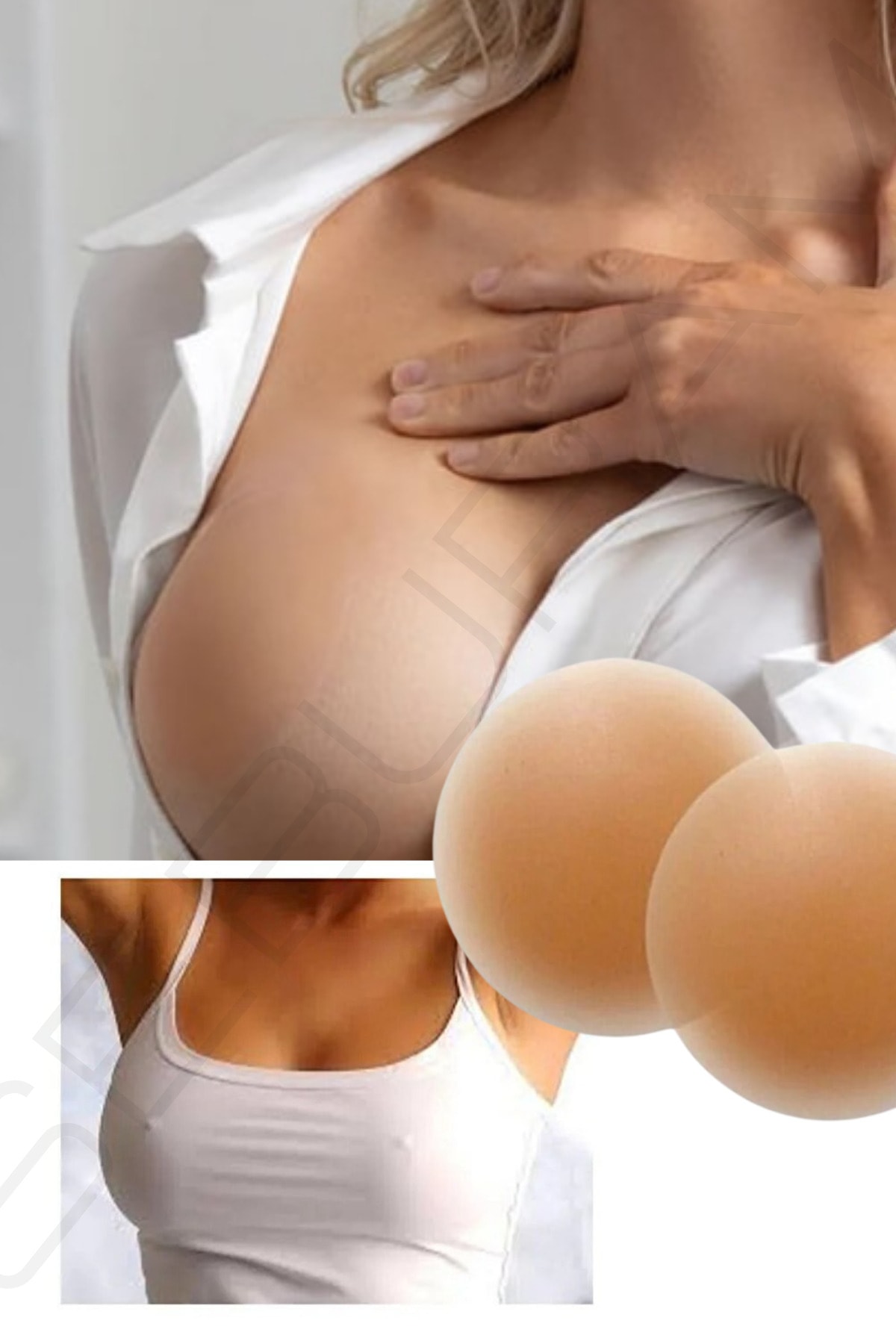 sebura Ten Göğüs Ucu Kapatıcı Silikon Göğüs Ucu Gizleyici