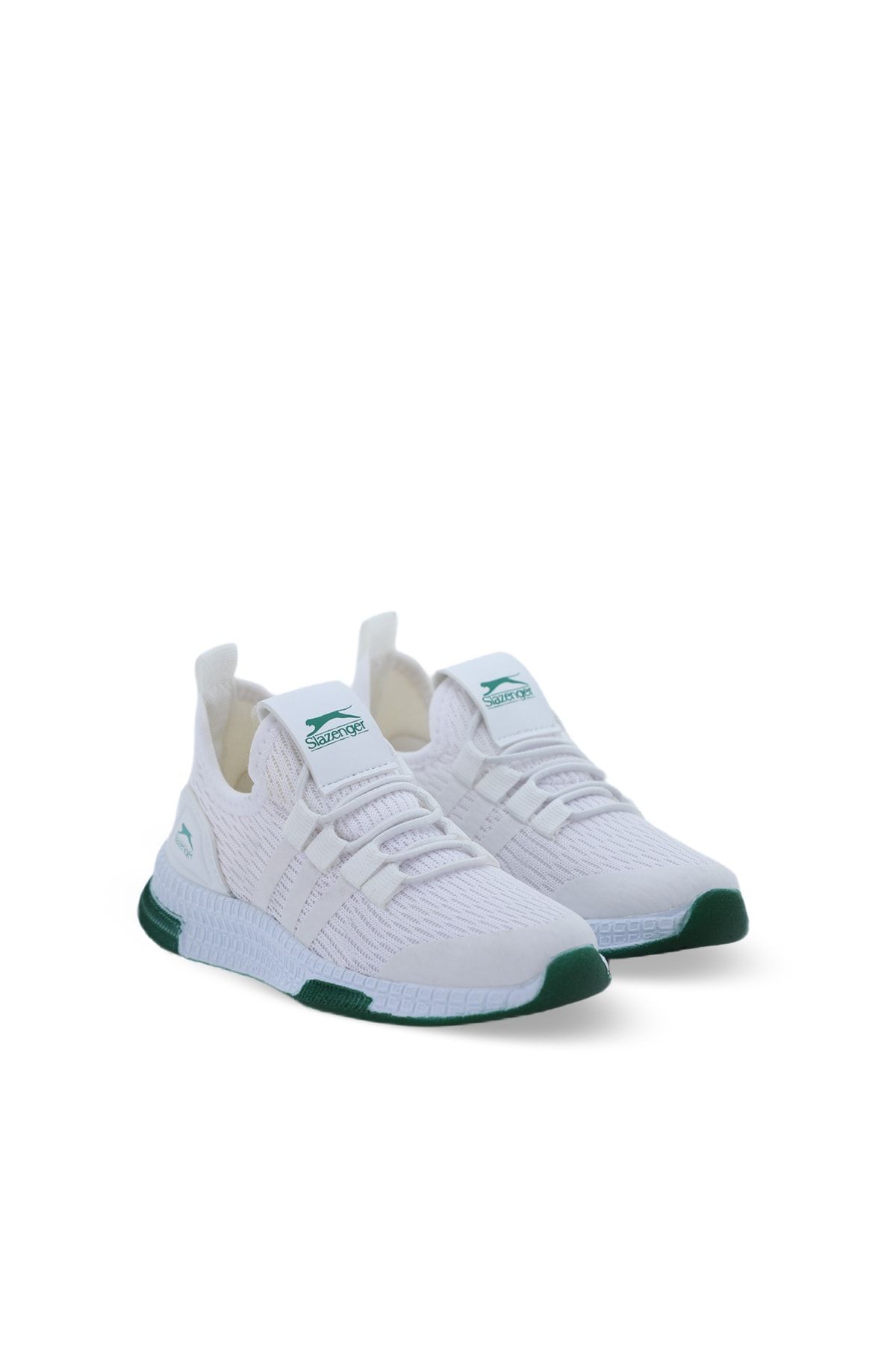 Slazenger کفش ورزشی ادی اچ یونیسکس بچه گانه سفید/سبز