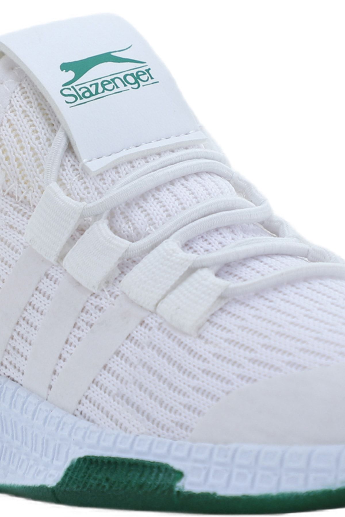 Slazenger کفش ورزشی ادی اچ یونیسکس بچه گانه سفید/سبز