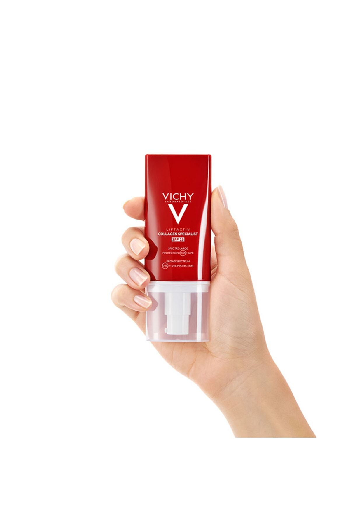 Vichy کرم مراقبتی کاهش دهنده لک و چروک با SPF 25 روشن کننده پوست 50 میل