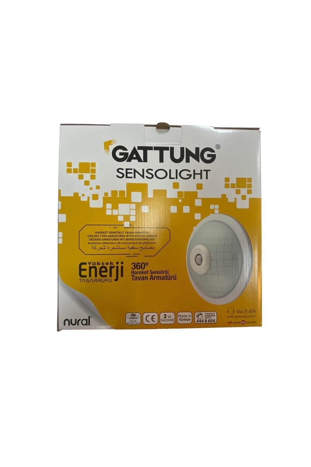 Nural-360° Ceiling Light with Motion Sensor GATTUNG SENSOLIGHT 1