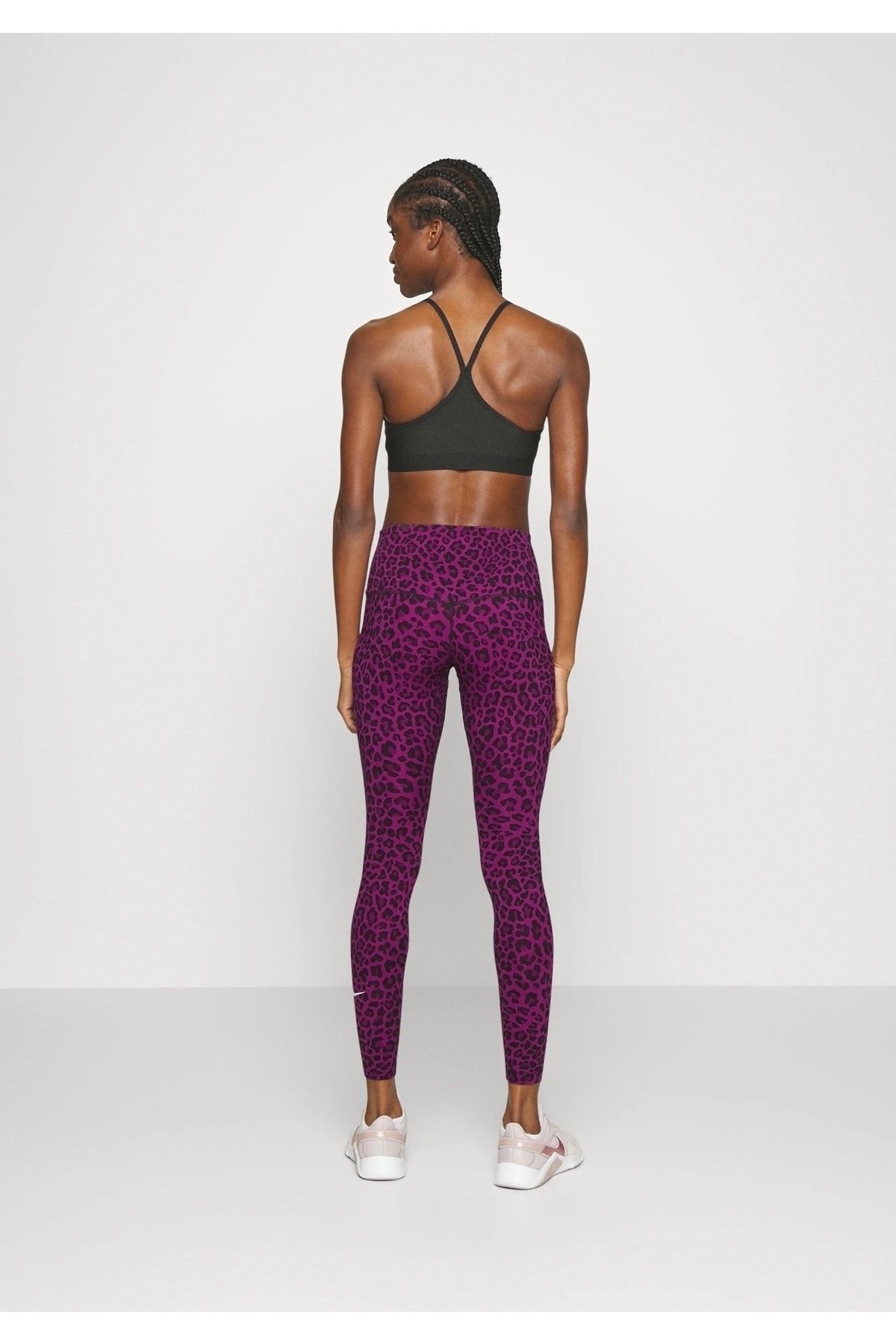 NA-H29 (W nike one luxe iconclash tights black/purple chalk/clear