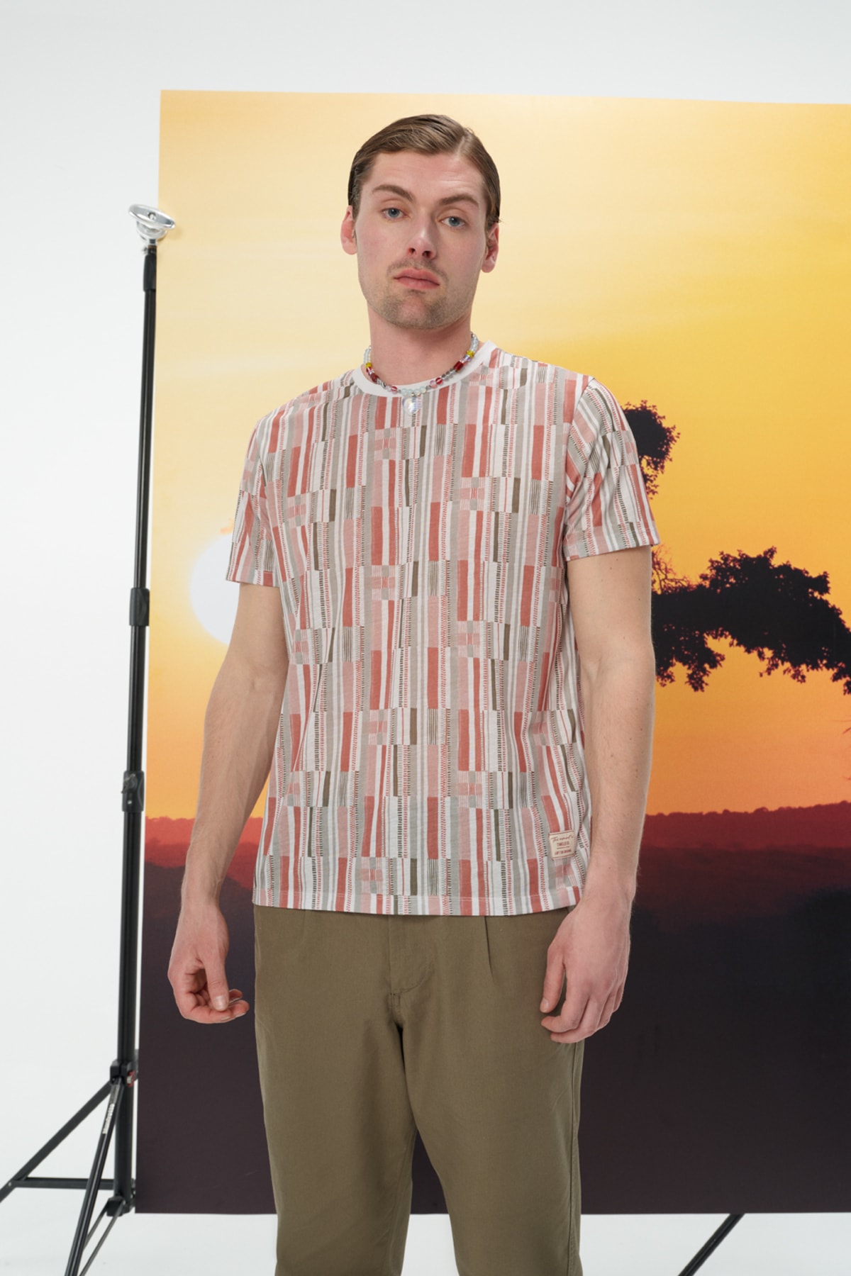 LF 2031910 STONE M T-Shirt