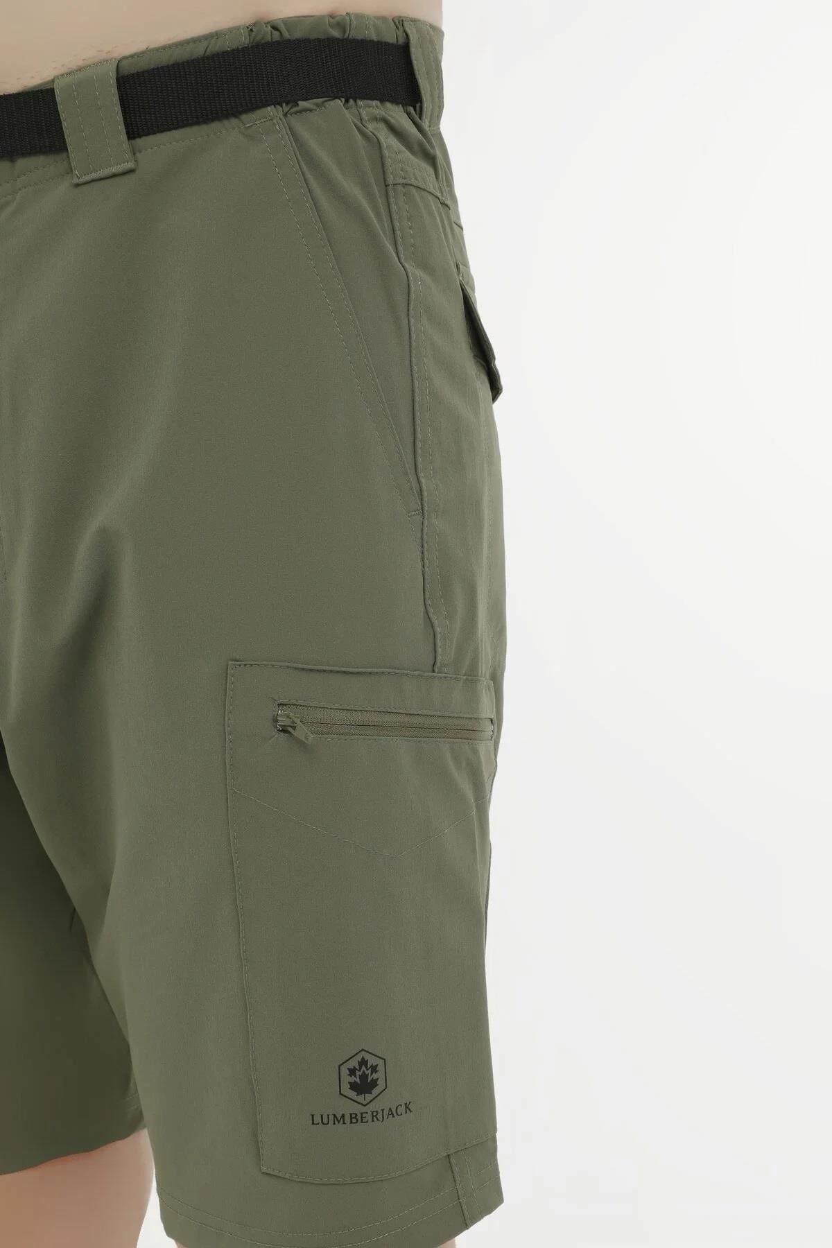 lumberjack-Ml Alex 20sn521 3fx Khaki Men's Shorts 4
