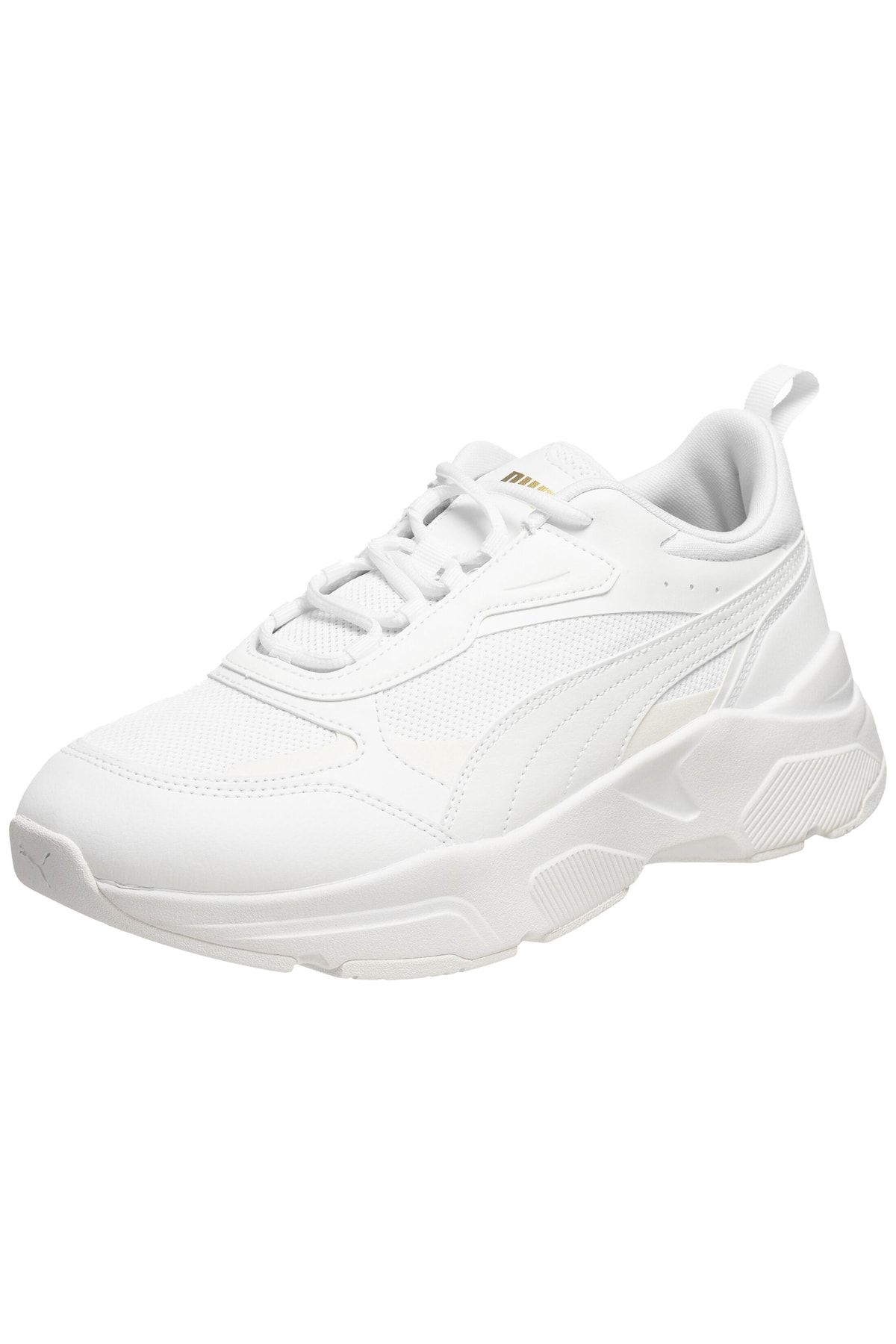 Puma white 2024 flat shoes