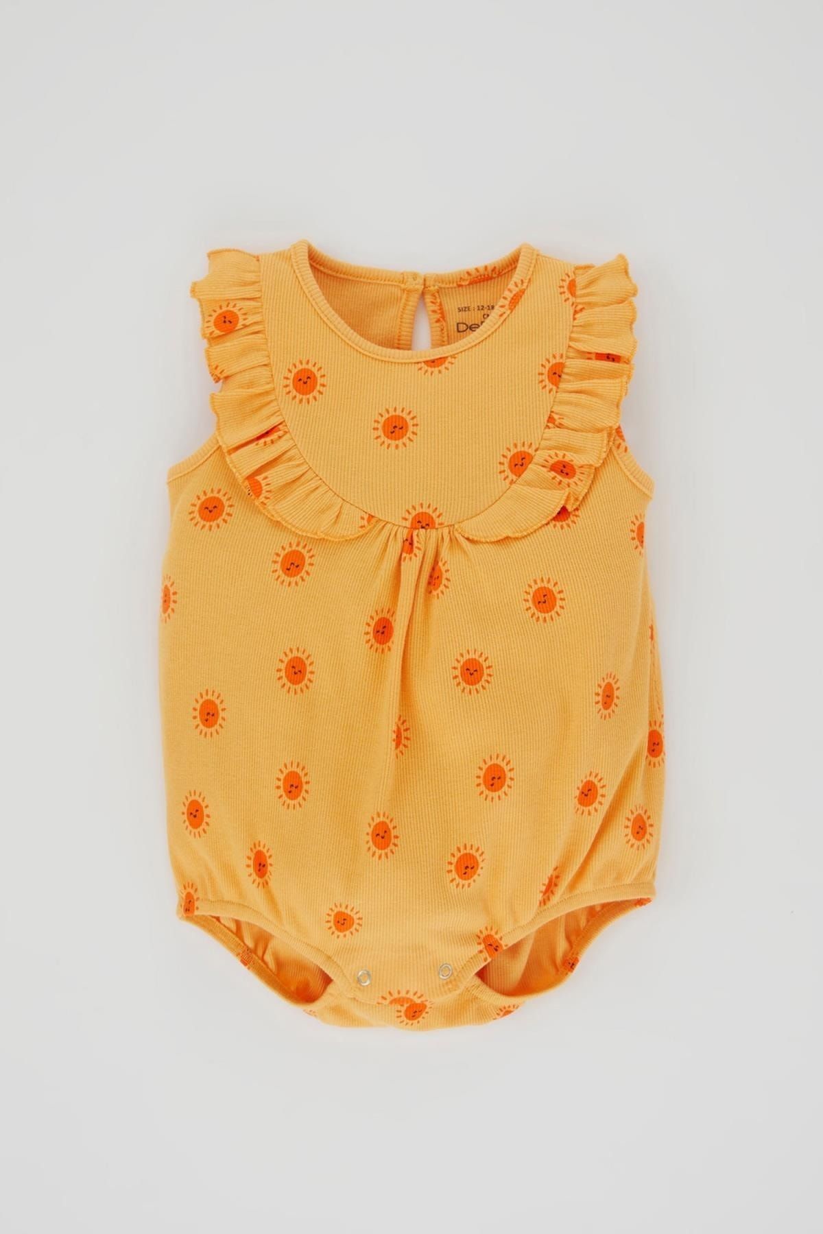 Baby girl yellow sales jumpsuit