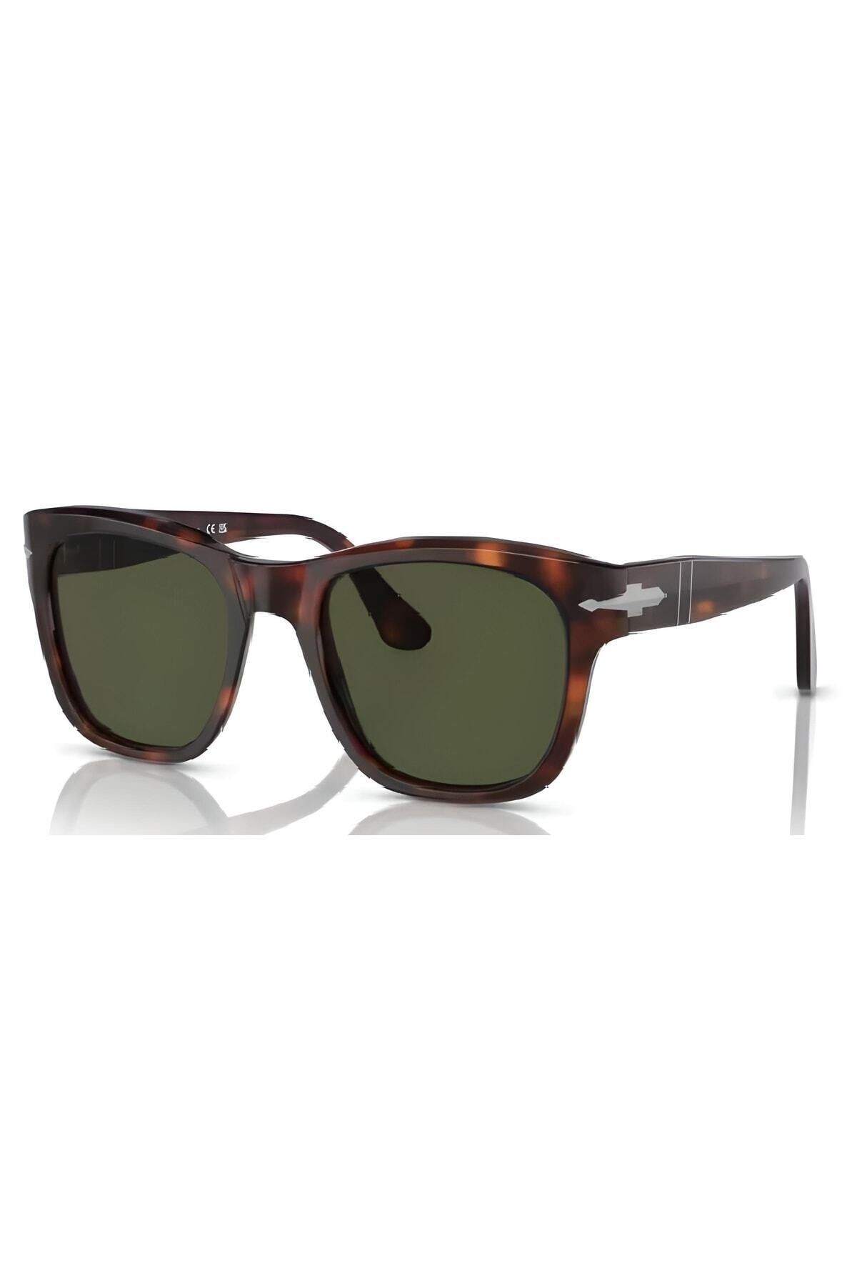 Persol Sunglasses Green Rectangle Trendyol