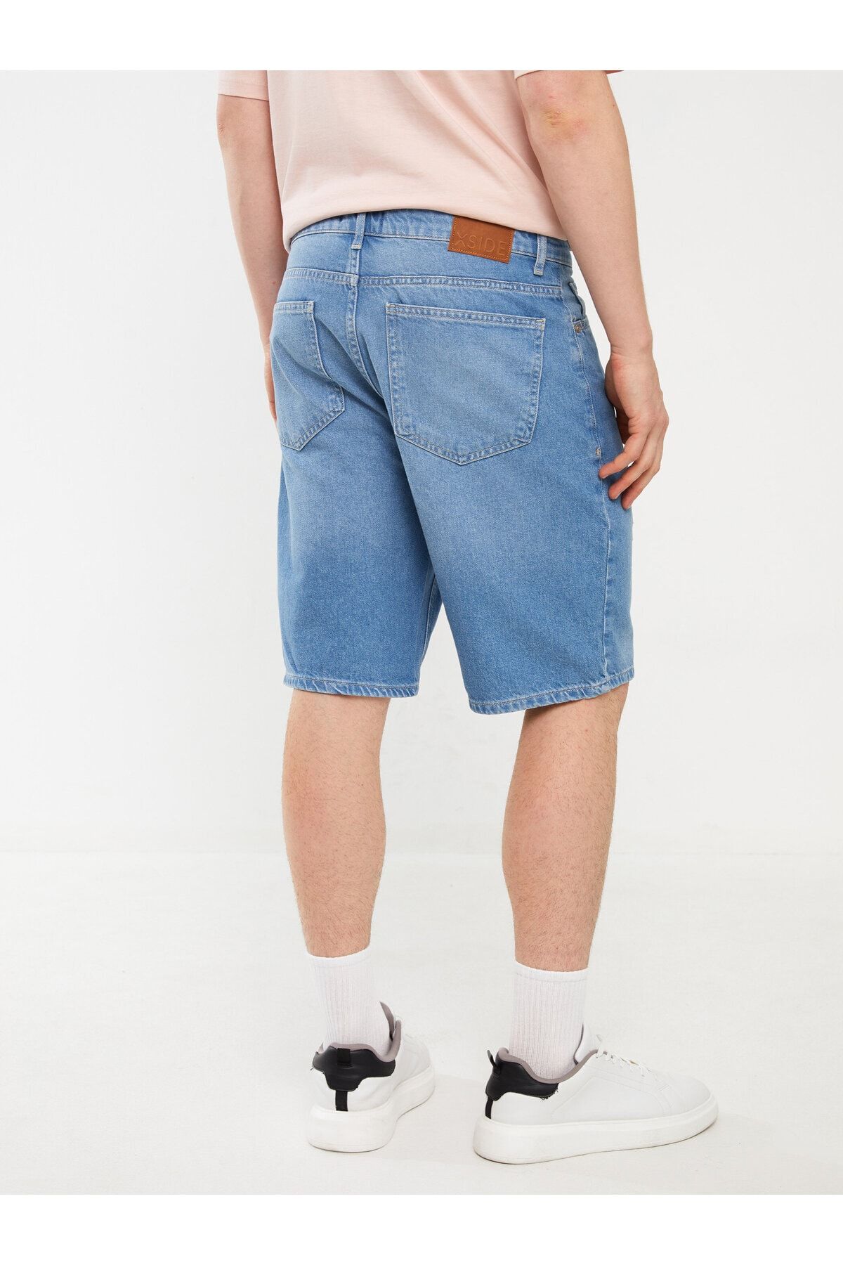 LC Waikiki-Ανδρικό τζιν σορτς - Standard Fit 5