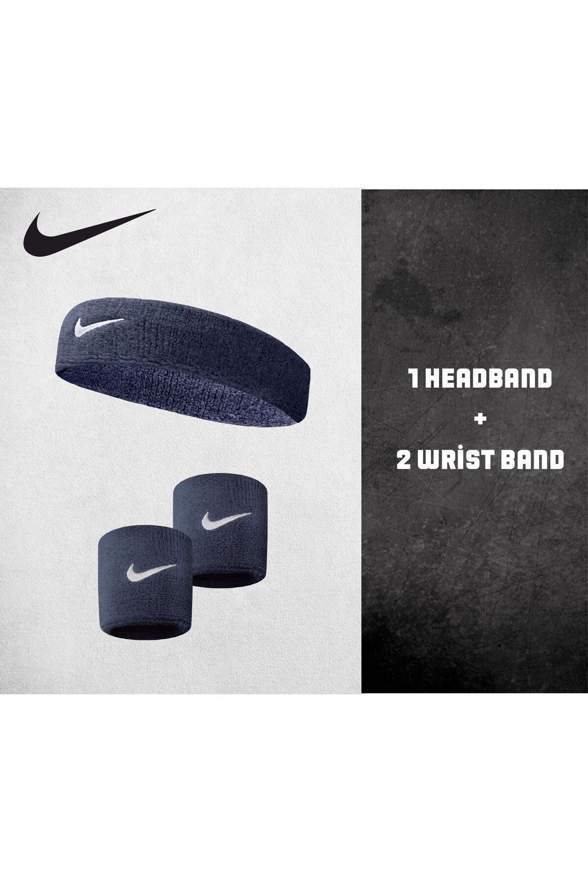 Dark blue new arrivals nike headband