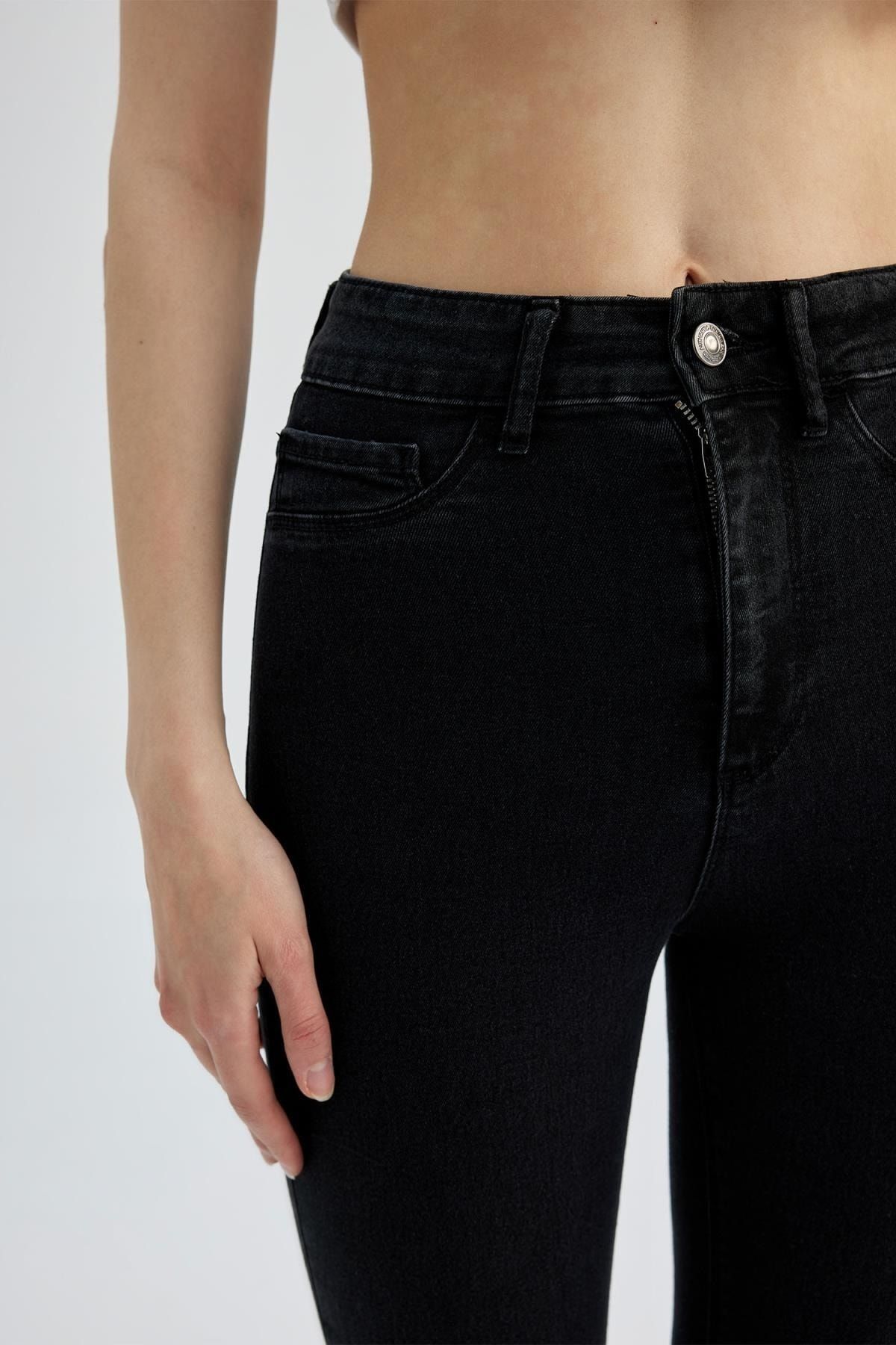 Super Skinny Fit Yüksek Bel Jean Pantolon