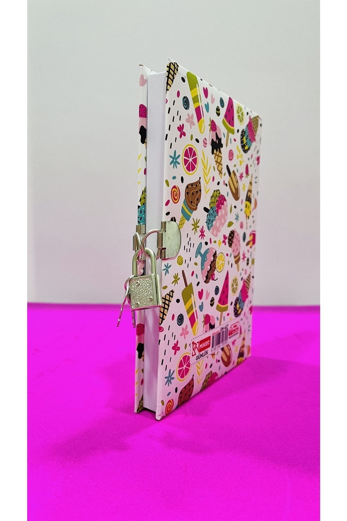 karinabest-The Cuttest Diaries Memory Book Locked Diary Memory Book Hard Cover A5 Lined Notebook 3